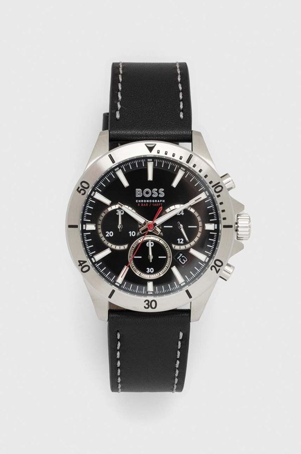 Boss Sat BOSS 1514055 za muškarce, boja: srebrna