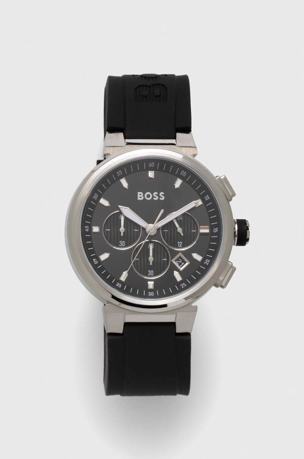 Boss Sat BOSS za muškarce, boja: crna