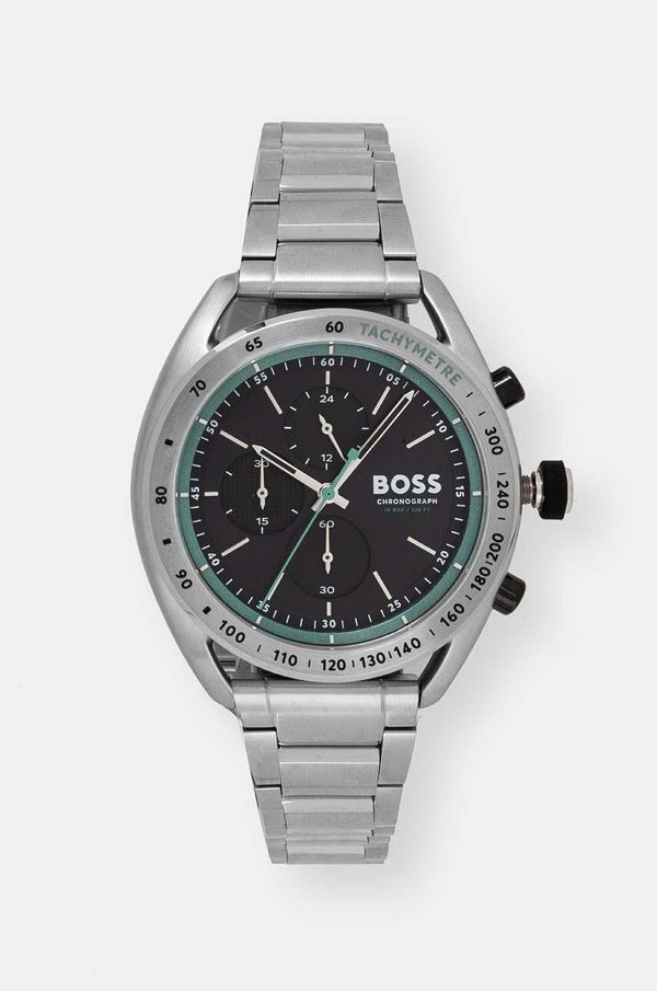 Boss Sat BOSS za muškarce, boja: srebrna, 1514023