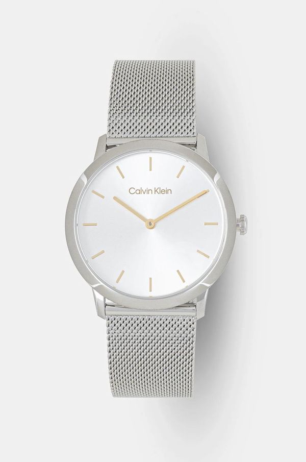 Calvin Klein Sat Calvin Klein boja: srebrna, 25200164