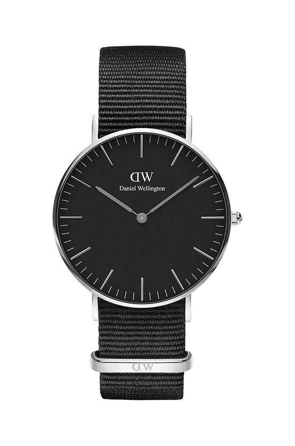 Daniel Wellington Sat Daniel Wellington Classic 40 za muškarce, boja: crna