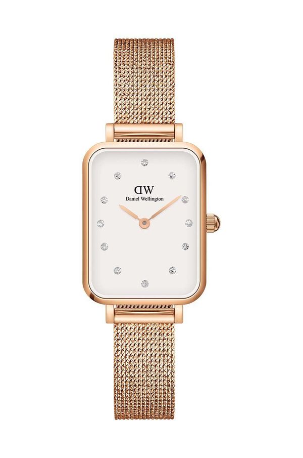 Daniel Wellington Sat Daniel Wellington Quadro 20x26 za žene, boja: ružičasta