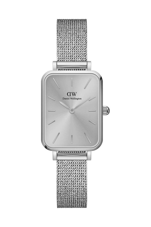 Daniel Wellington Sat Daniel Wellington Quadro 20x26 za žene, boja: srebrna