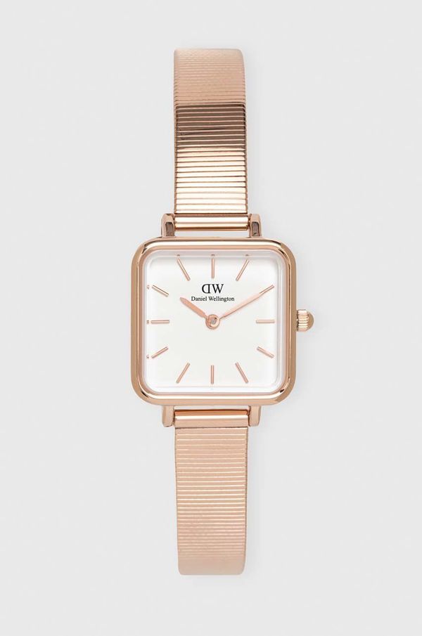 Daniel Wellington Sat Daniel Wellington Quadro Studio za žene, boja: ružičasta
