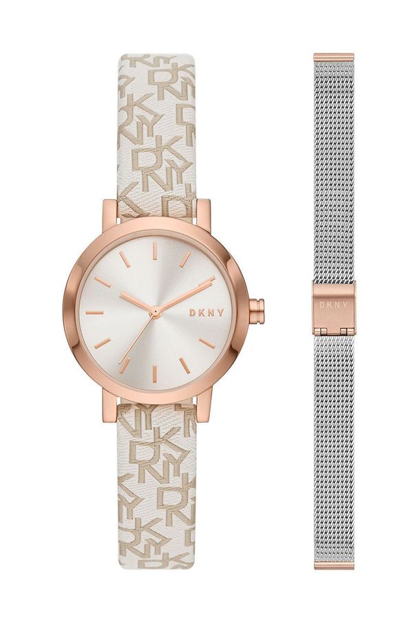 DKNY Sat Dkny za žene, boja: srebrna