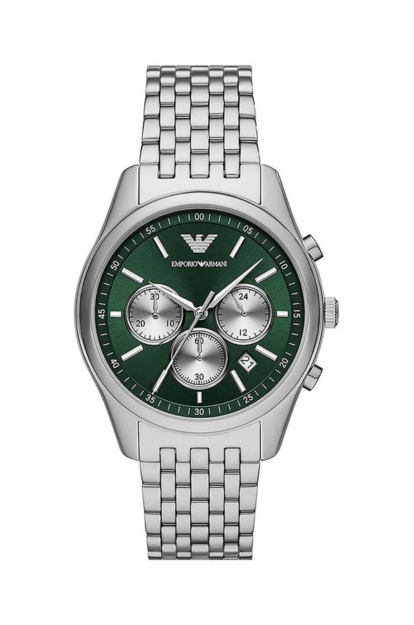 Emporio Armani Sat Emporio Armani AR11581 za muškarce, boja: srebrna