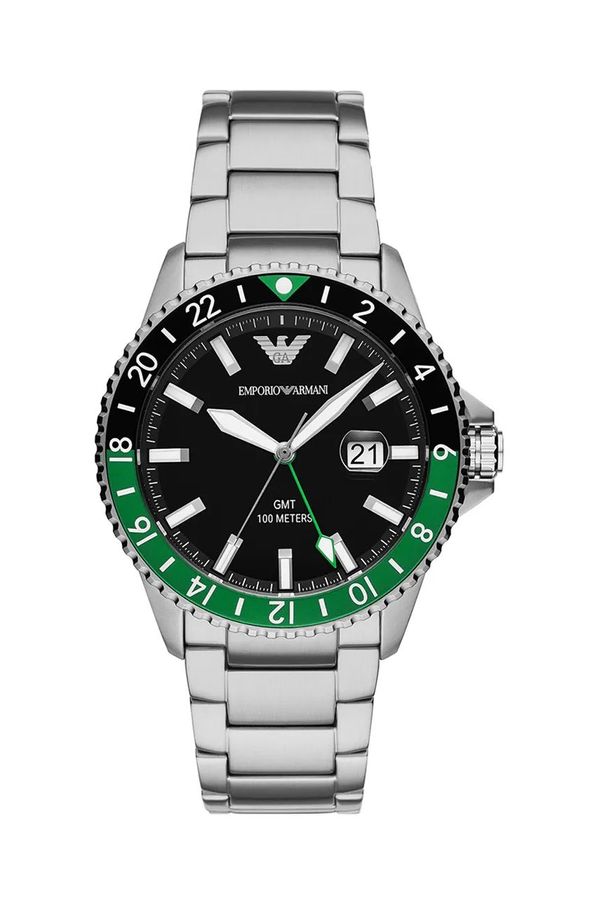 Emporio Armani Sat Emporio Armani za muškarce, boja: srebrna, AR11589