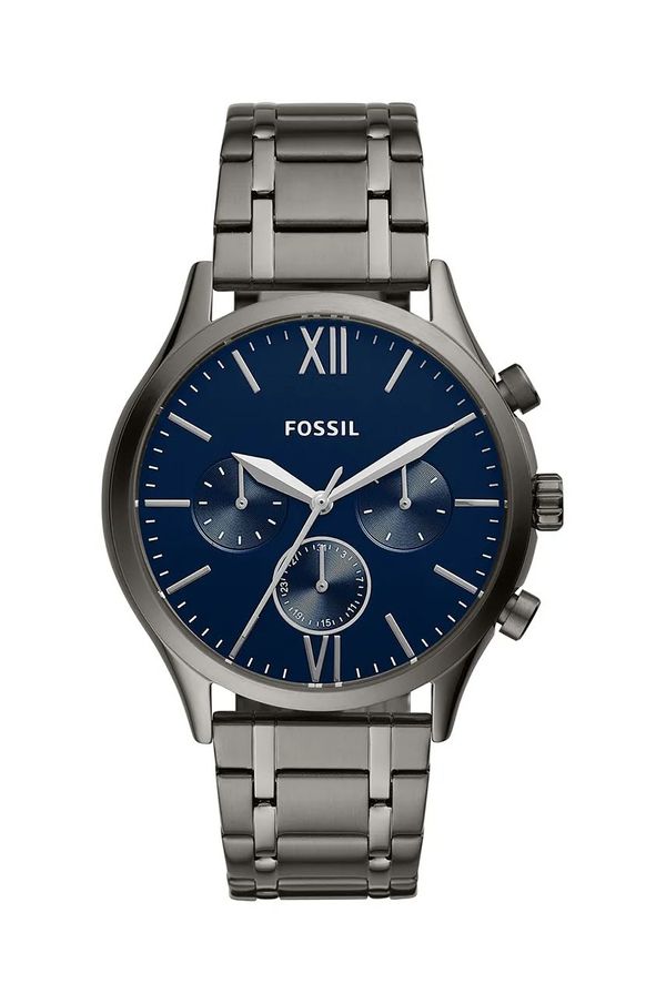 Fossil Sat Fossil Fenmore za muškarce, boja: siva, BQ2401