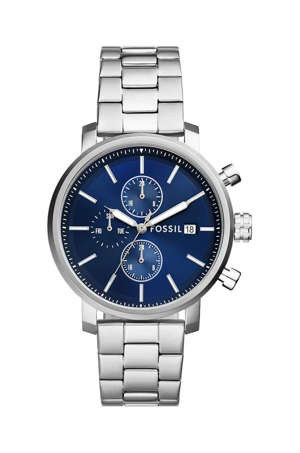 Fossil Sat Fossil Rhett za muškarce, boja: srebrna, BQ2846