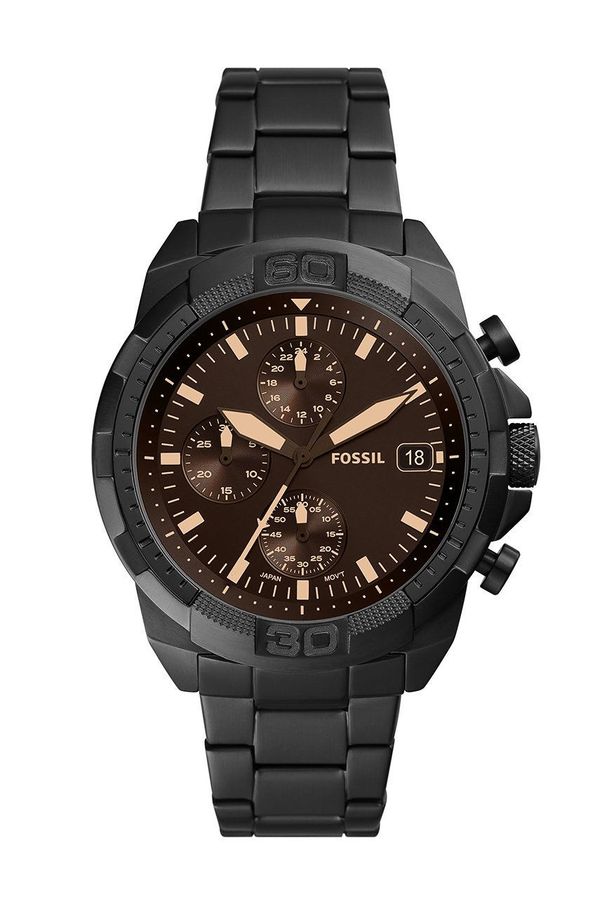Fossil Sat Fossil za muškarce, boja: crna