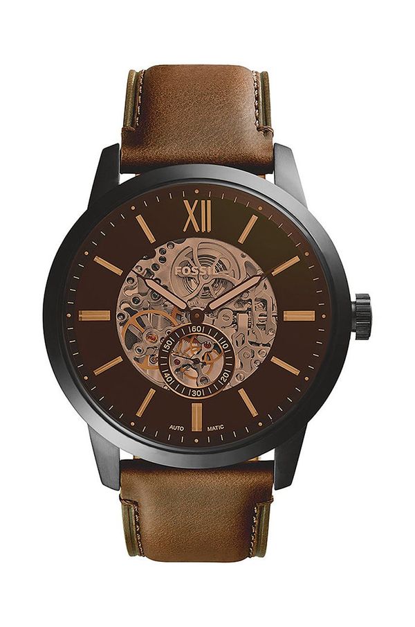 Fossil Sat Fossil za muškarce, boja: crna