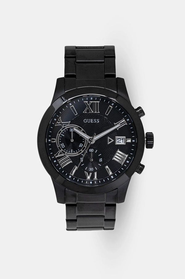 Guess Sat Guess za muškarce, boja: crna, W0668G5