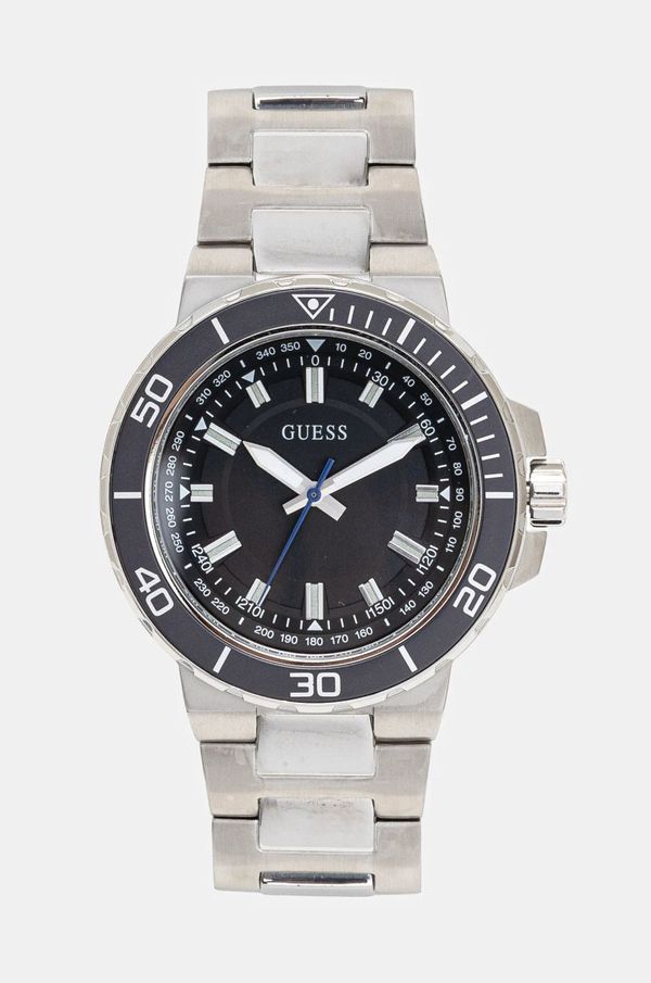 Guess Sat Guess za muškarce, boja: srebrna, GW0426G1
