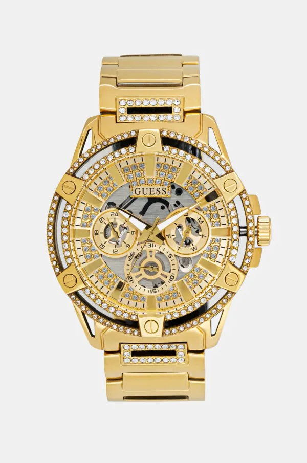 Guess Sat Guess za muškarce, boja: zlatna, GW0497G2