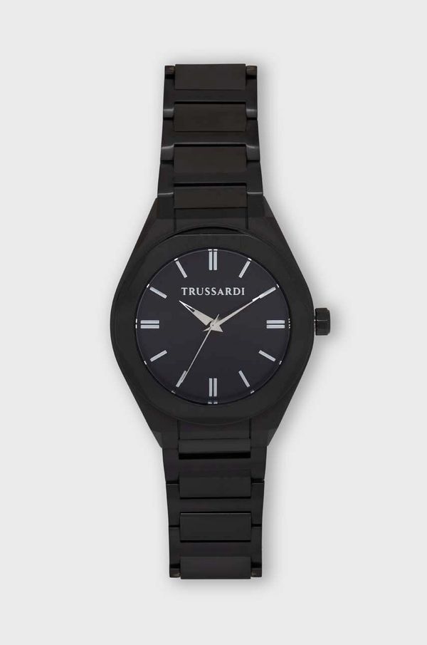 Trussardi Sat i etui za kartice Trussardi boja: crna, R2453156007