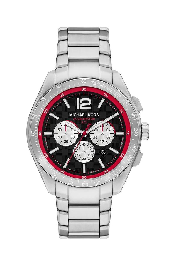Michael Kors Sat Michael Kors ACCELERATOR 2.0 za muškarce, boja: srebrna, MK9176
