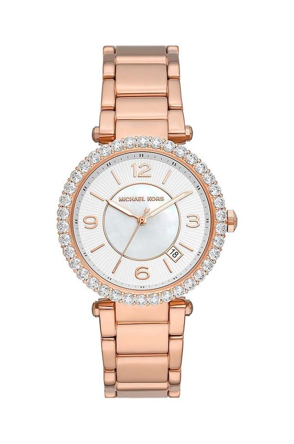 Michael Kors Sat Michael Kors MK4695 za žene, boja: zlatna