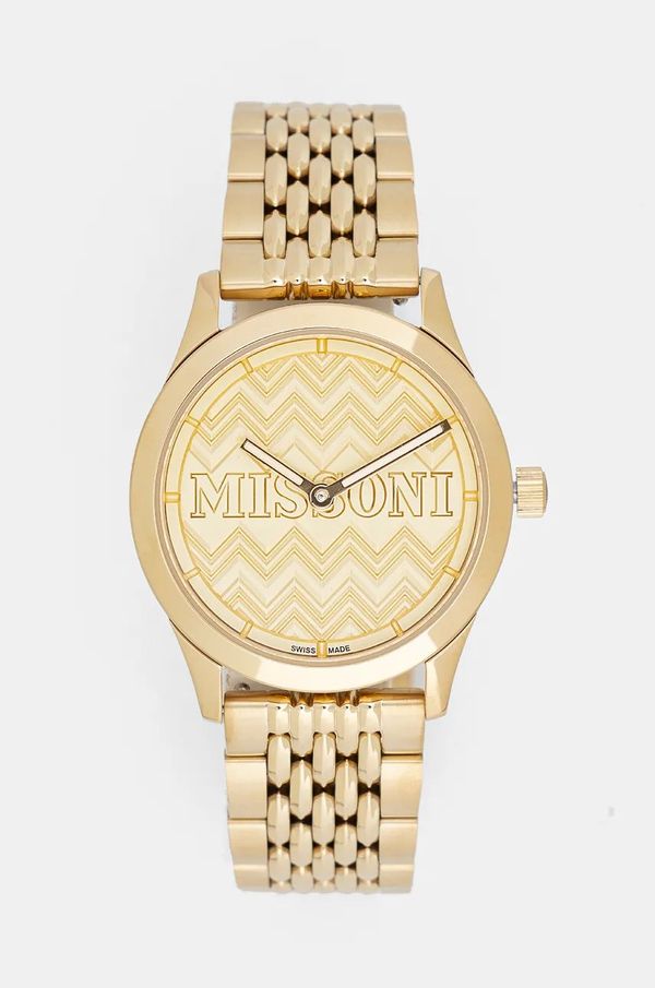 Missoni Sat Missoni za žene, boja: zlatna, MWCCA0423