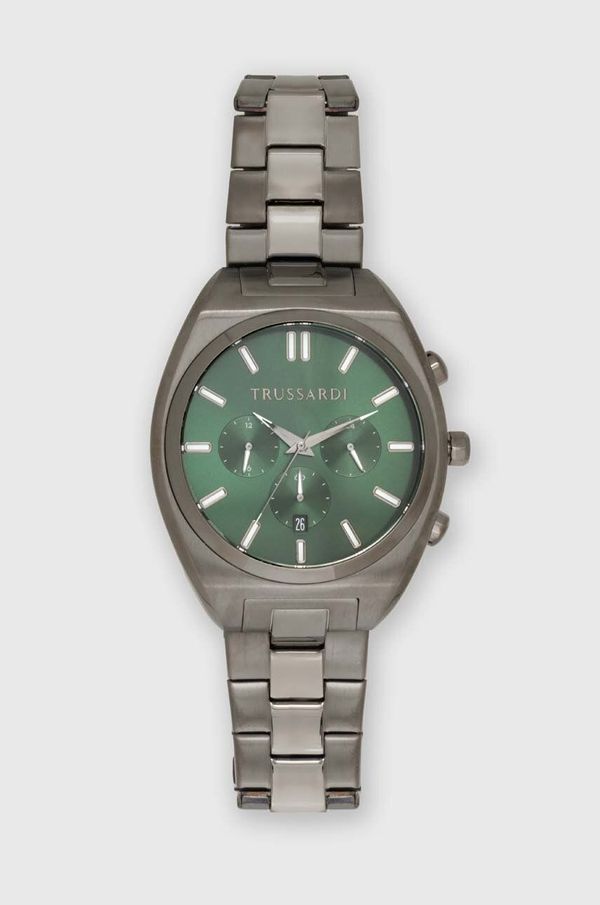 Trussardi Sat Trussardi za muškarce, boja: crna, R2453159001