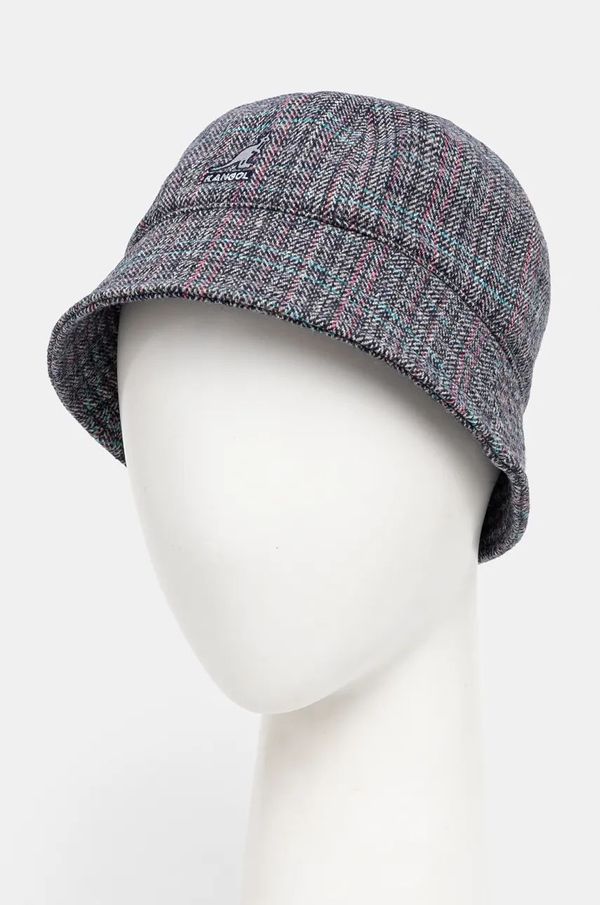 Kangol Šešir Kangol WARPED HERRINGBONE DOME boja: tamno plava, K5430.NG411