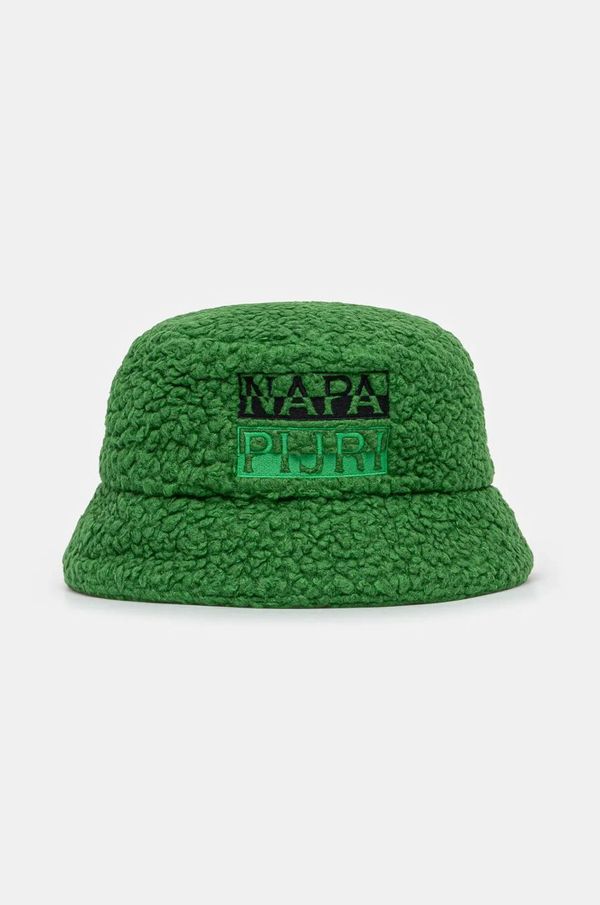 Napapijri Šešir s dodatkom vune Napapijri F-Tosh Cap boja: zelena, NP0A4I84G1T1