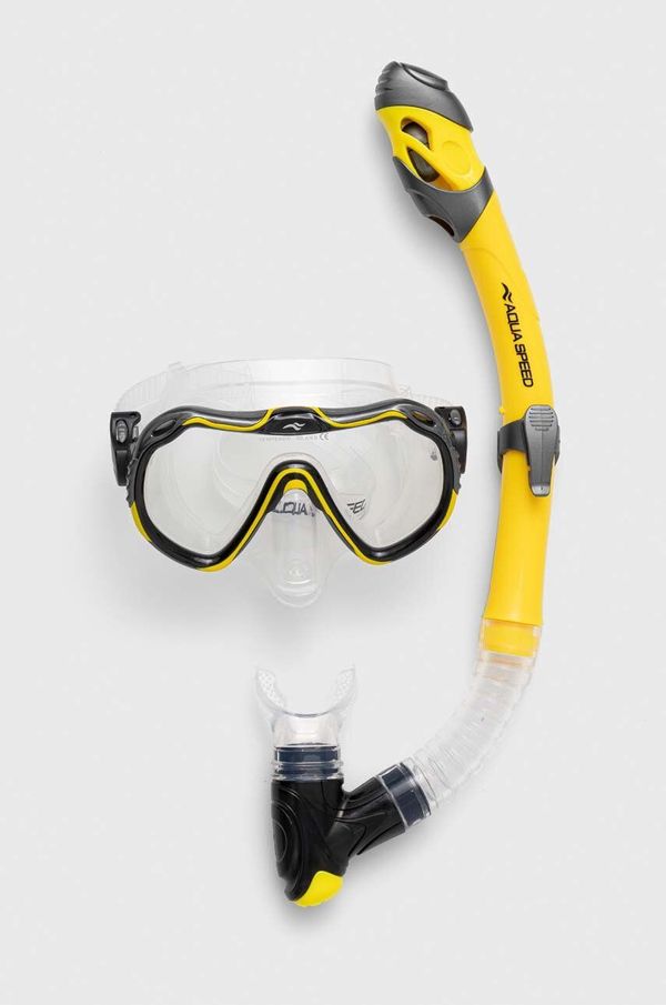 Aqua Speed Set za ronjenje Aqua Speed Java + Elba boja: žuta