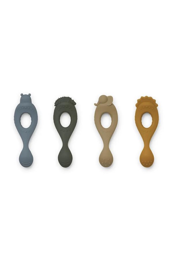 Liewood Set žlica za djecu Liewood Liva silicone spoon 4-pack 4-pack LW15223