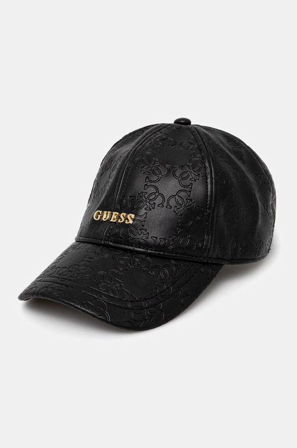 Guess Šilt Guess EMBOSSED boja: crna, s aplikacijom, V5RZ00 WH8D0