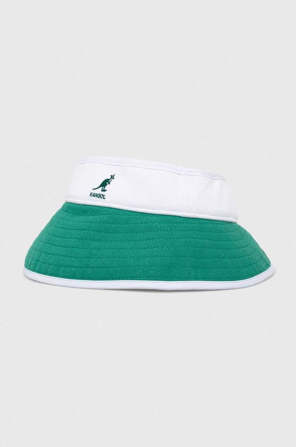 Kangol Šilt Kangol boja: zelena, glatka