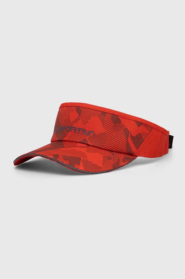 La Sportiva Šilt LA Sportiva Skyrun boja: crvena, s uzorkom