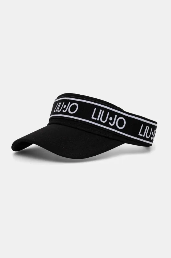 Liu Jo Šilt Liu Jo boja: crna, bez uzorka, VA5202.T0300