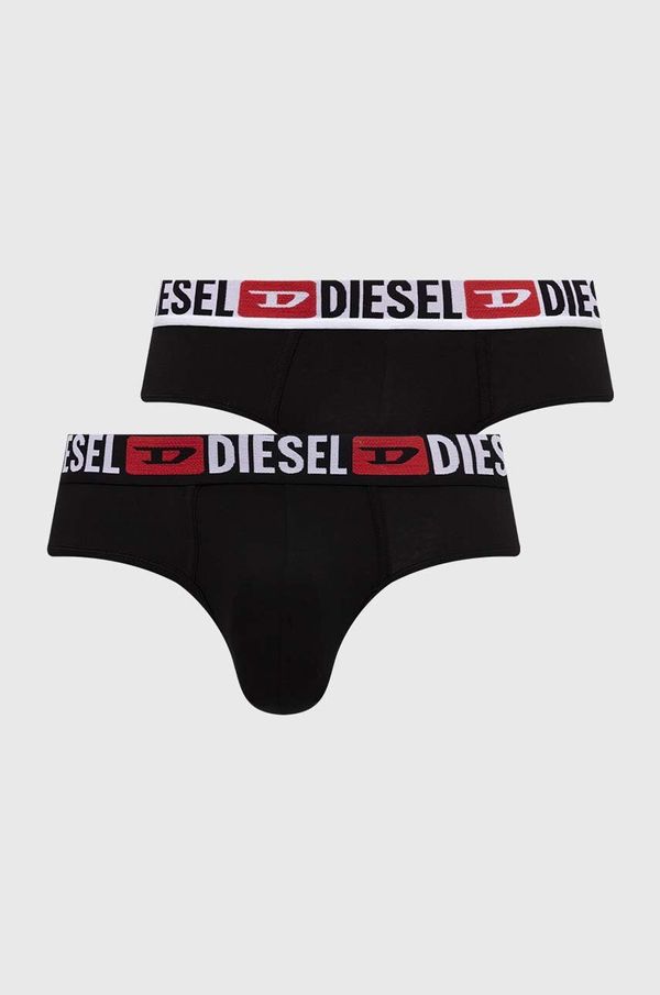 Diesel Slip gaćice Diesel 3-pack za muškarce, boja: crna