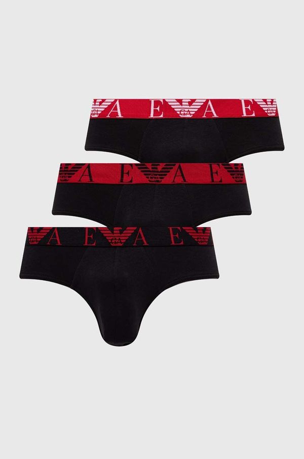 Emporio Armani Underwear Slip gaćice Emporio Armani Underwear za muškarce, boja: crna, 111734 4F715