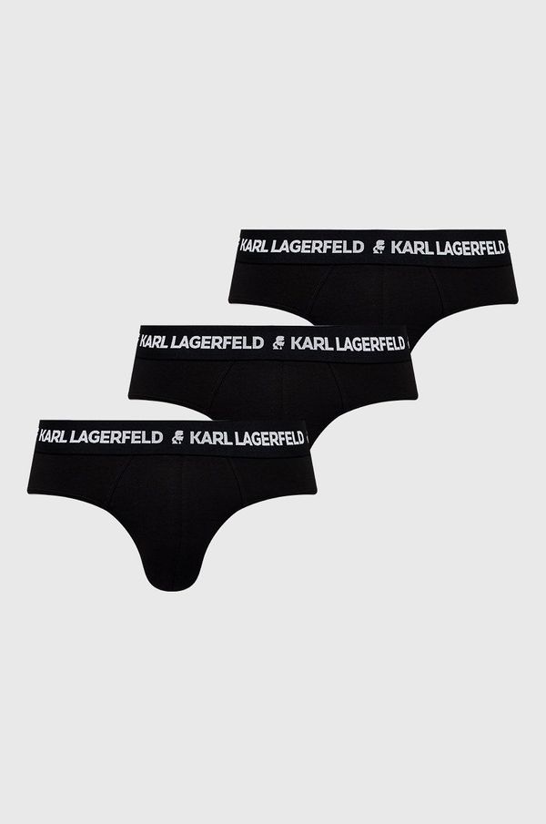 Karl Lagerfeld Slip gaćice Karl Lagerfeld za muškarce, boja: crna