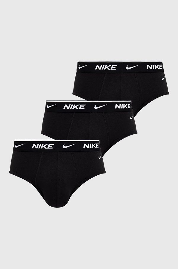 Nike Slip gaćice Nike za muškarce, boja: crna