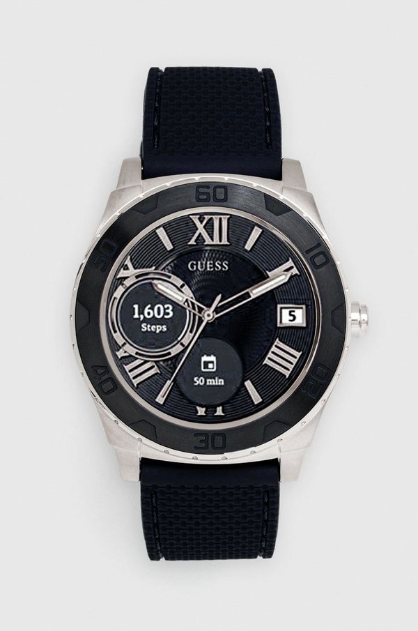 Guess Smartwatch Guess za muškarce, boja: crna