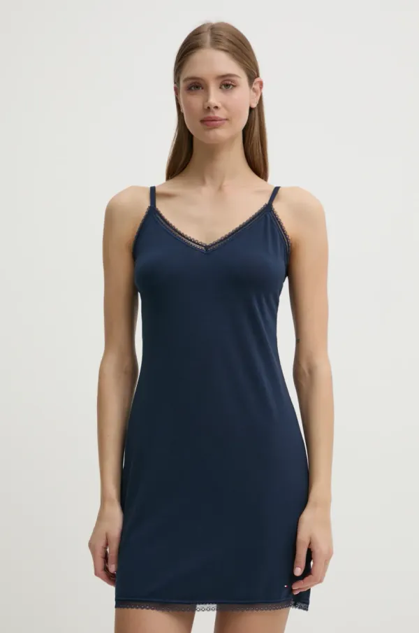Tommy Hilfiger Spavaćica Tommy Hilfiger za žene, boja: tamno plava, UW0UW05780