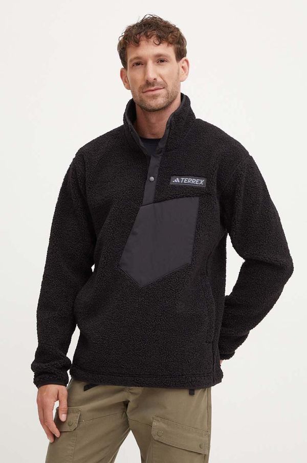 adidas TERREX Sportska dukserica adidas TERREX Xploric boja: crna, bez uzorka, IW0231