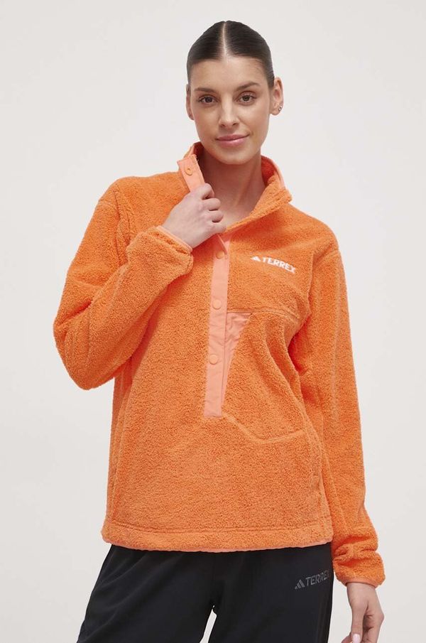 adidas TERREX Sportska dukserica adidas TERREX Xploric boja: narančasta, bez uzorka IM7425
