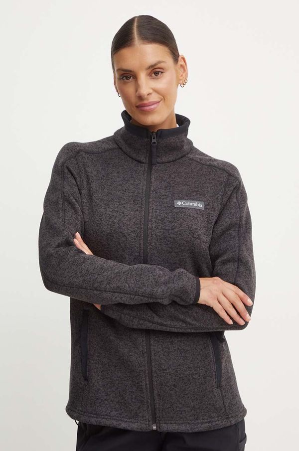 Columbia Sportska dukserica Columbia Sweather Weather boja: crna, bez uzorka, 2085724