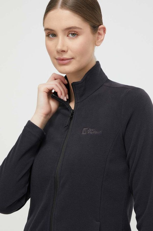 Jack Wolfskin Sportska dukserica Jack Wolfskin Taunus boja: tirkizna, bez uzorka