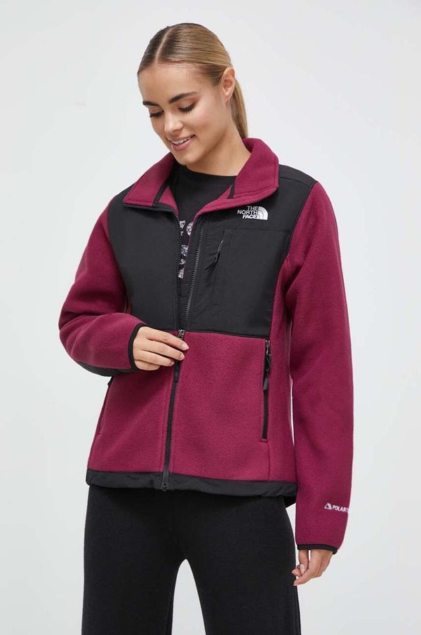 The North Face Sportska dukserica The North Face Denali boja: ljubičasta, s aplikacijom