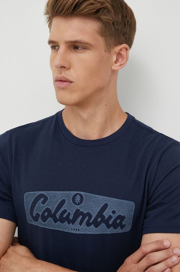 Columbia Sportska jakna Columbia Out-shield Hybrid boja: tamno plava