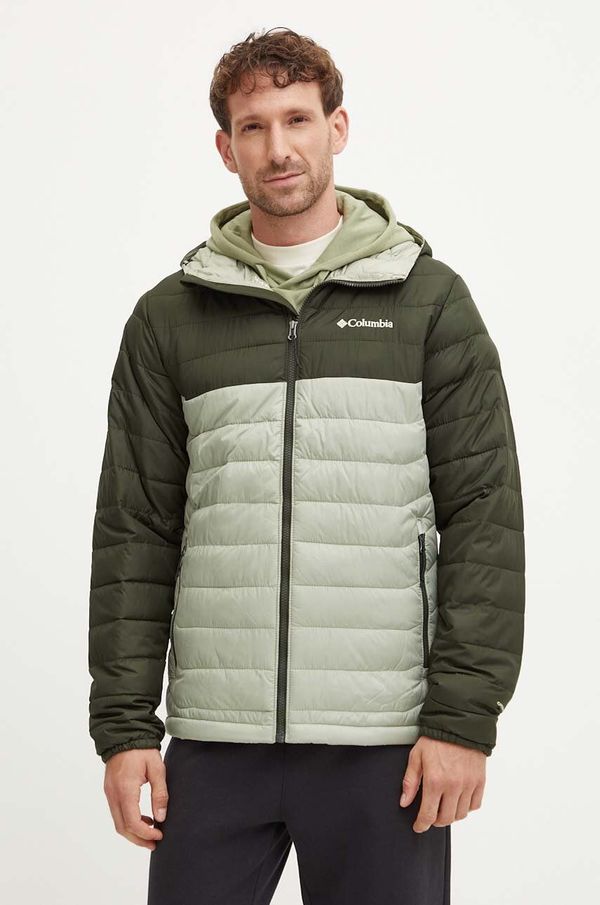 Columbia Sportska jakna Columbia Powder Lite II boja: zelena, 2086944