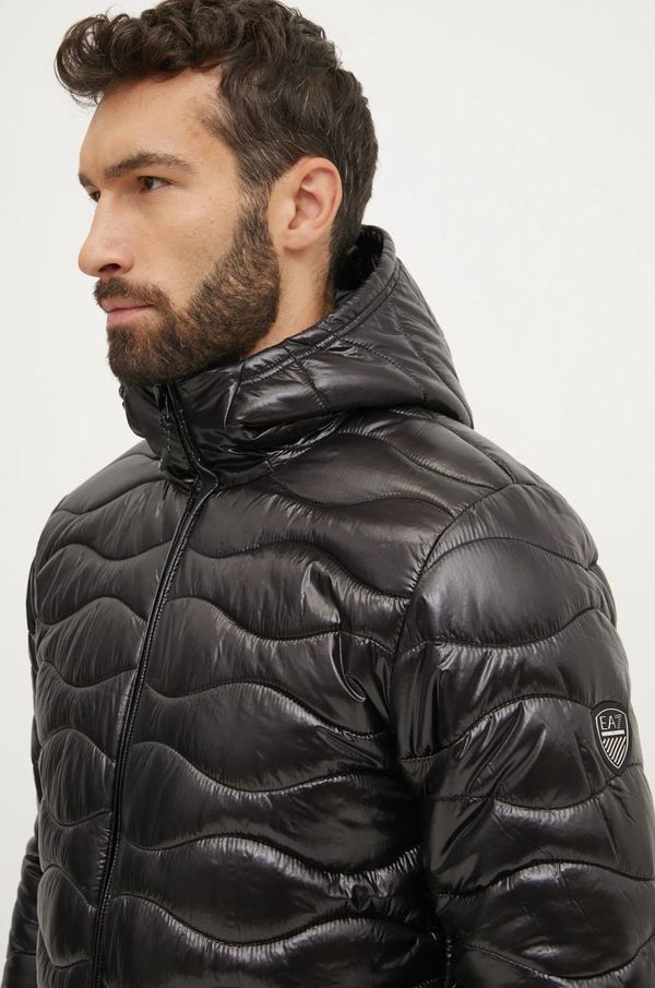 EA7 Emporio Armani Sportska jakna EA7 Emporio Armani boja: crna, za prijelazno razdoblje, PNHTZ.6DPB47