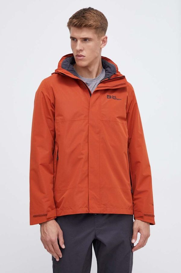 Jack Wolfskin Sportska jakna Jack Wolfskin Luntal 3in1 boja: narančasta