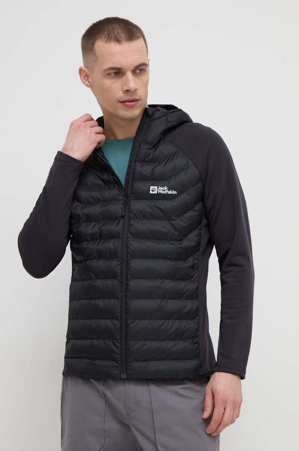 Jack Wolfskin Sportska jakna Jack Wolfskin Routeburn Pro Hybrid boja: crna