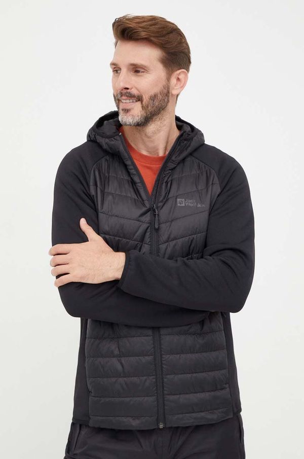 Jack Wolfskin Sportska jakna Jack Wolfskin Routeburn Pro Hybrid boja: crna