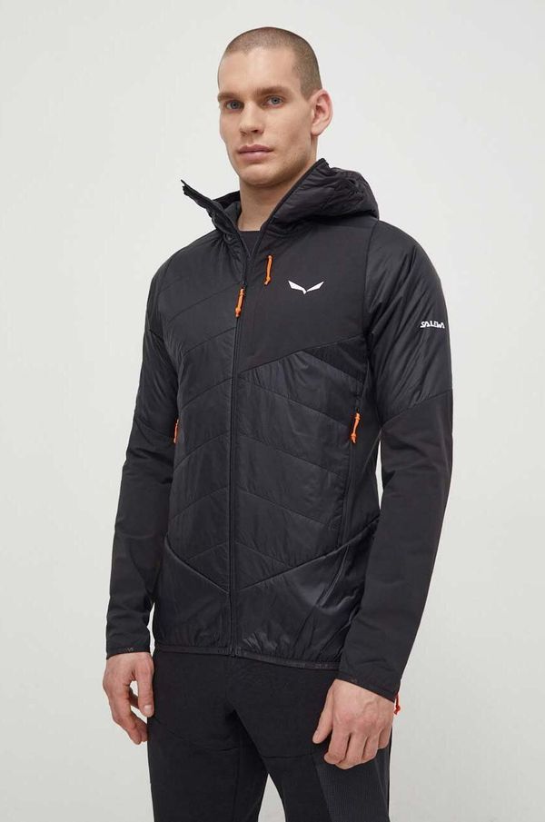 Salewa Sportska jakna Salewa Ortles Hybrid boja: crna