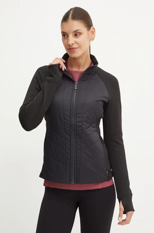 Smartwool Sportska jakna Smartwool Smartloft boja: crna, za prijelazno razdoblje, SW002806